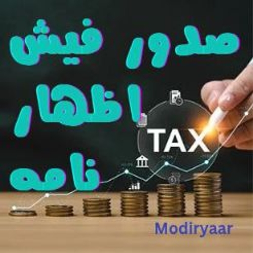 صدور فیش اظهارنامه 